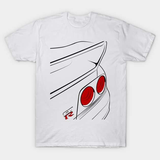 Nissan Skyline R33 GT-R T-Shirt by racingfactory